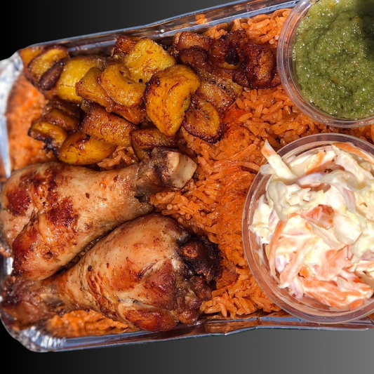 Aroma filled Hot Served Jollof Rice from Chow Connect| What You See is What You Get| Delicious Ghanaian Meals