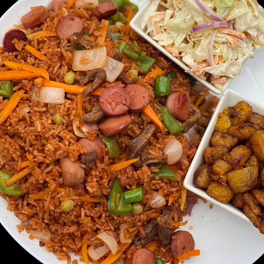 Continental Ghana Jollof| Jollof rice with assorted meats| Delicious comfort foods| Chow connect cravings