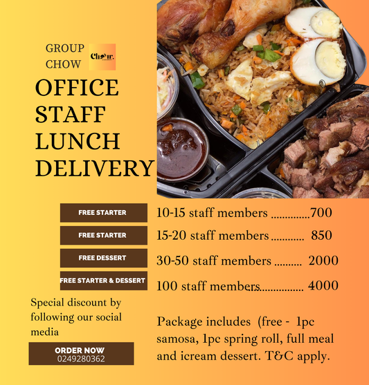 Office and Corporate Catering Services for your Lunch Breaks| Chow Connect| Office Food Delivery