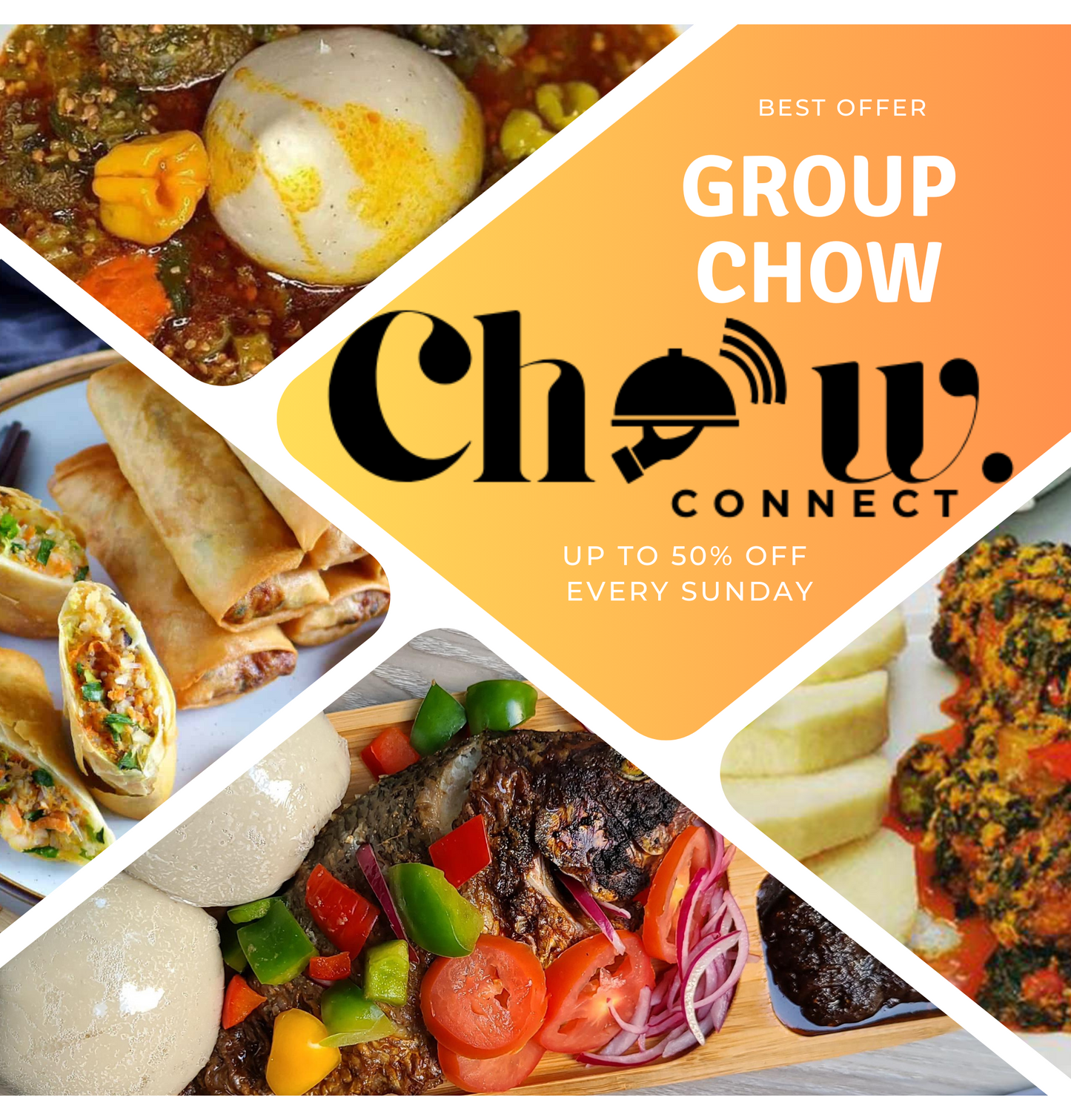 Group and Party Catering Services for your Guests| Chow Connect
