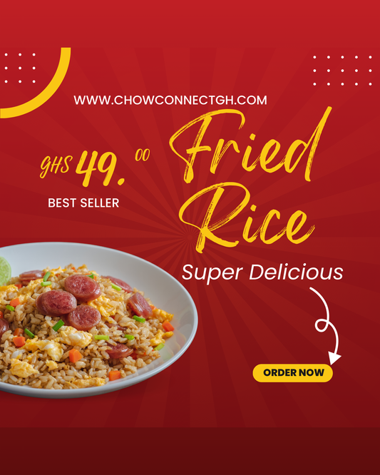 A Best Seller| Fried Rice| Chow Connect| Online Order and Delivery