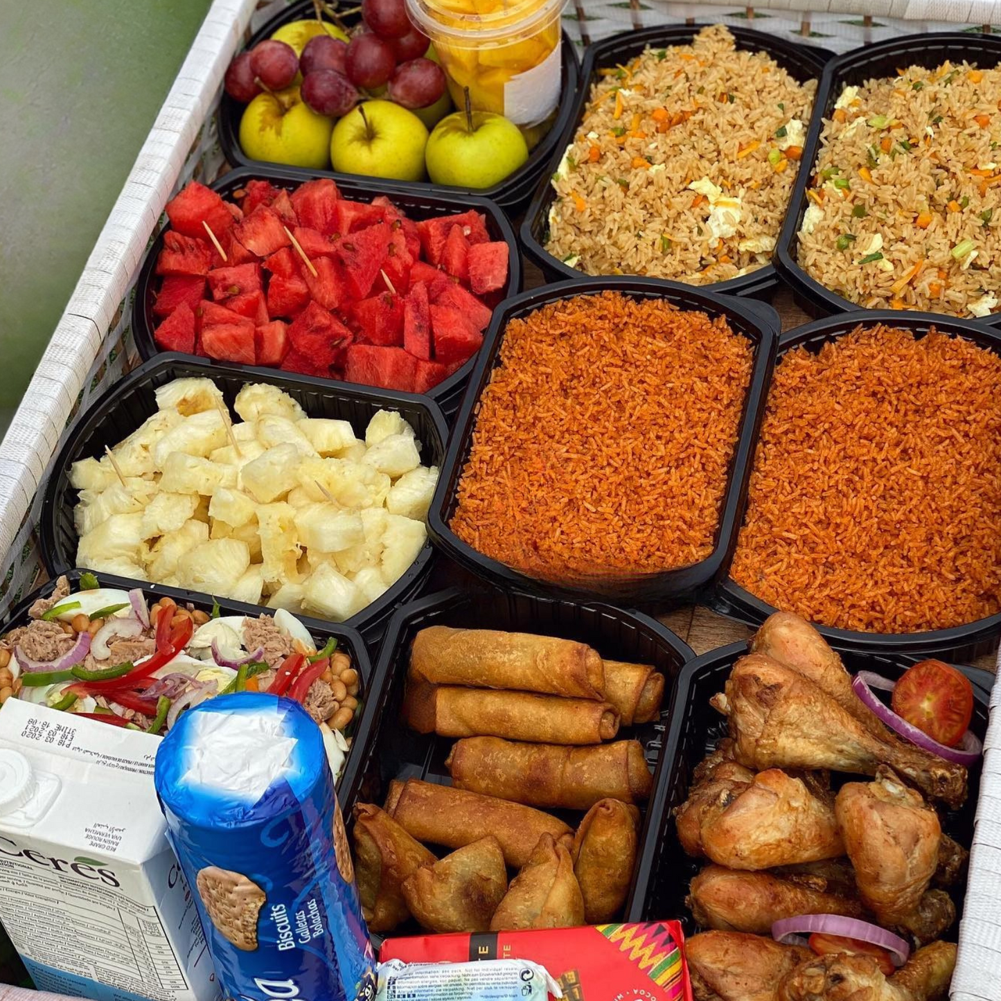 A UNIQUE ONLINE ORDER CELEBRATION FOOD BASKETS WELL CRAFTED FOR SPECIAL MEAL GIFTS| BIRTHDAY VALENTINE AND MORE| DELIVERY AVAILABLE
